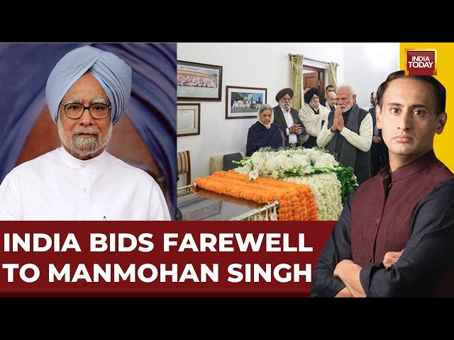 ⁣Newstrack With Rahul Kanwal: From Politicians To Bollywood Stars, Nation Remembers Manmohan Singh