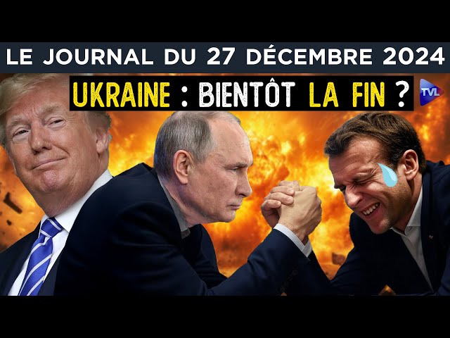 ⁣Ukraine : Macron, la catastrophe diplomatique  - JT du vendredi 27 décembre 2024