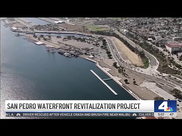 ⁣San Pedro waterfront revitalization project