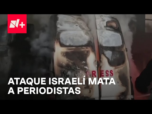 ⁣Cinco periodistas murieron en un bombardeo en Gaza - Despierta