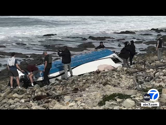 ⁣Severed limbs found after search suspended for 2 missing boaters