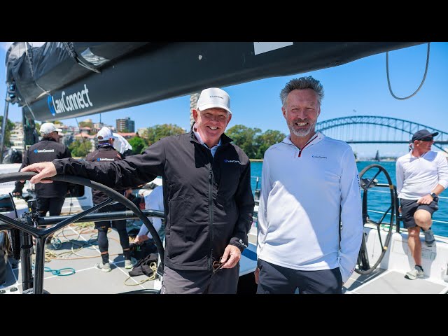 ⁣LawConnect wins Sydney Hobart Yacht Race