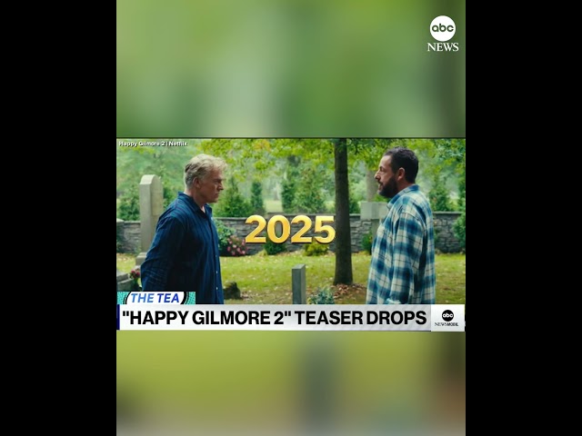 ⁣"Happy Gilmore 2" teaser drops