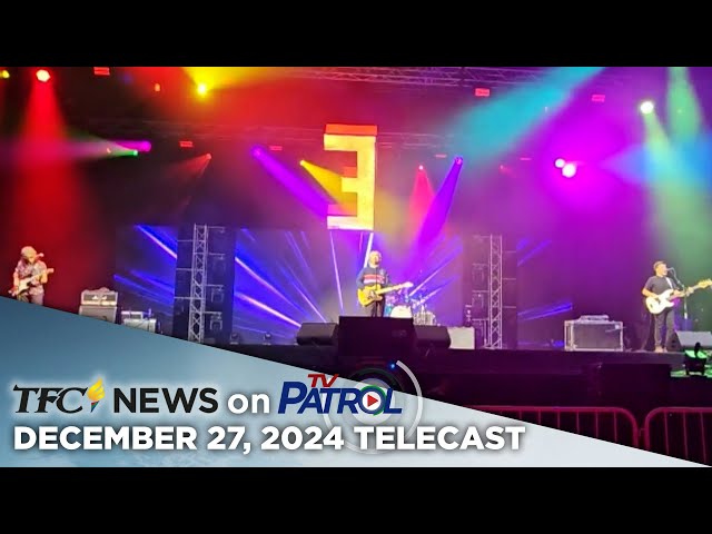 ⁣TFC News on TV Patrol | December 27, 2024