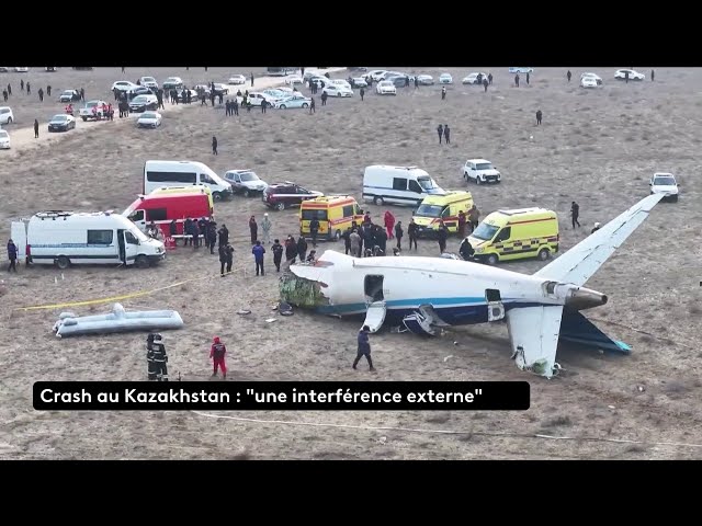 ⁣Crash au Kazakhstan : la piste d'un missile antiaérien russe se renforce