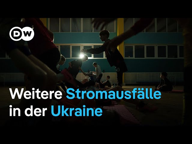 ⁣Ukraine: Stromausfälle und der tägliche Überlebenskampf | DW Nachrichten