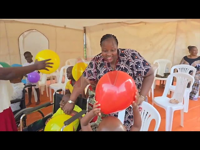 ⁣Good Samaritans support neglected autistic children in Nansana