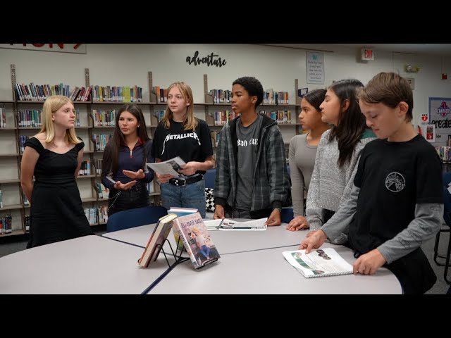 ⁣Chipman Jr. High students join the charge of parks improvement