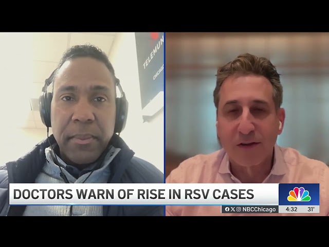 ⁣Doctors warn of rise in RSV cases as holidays near