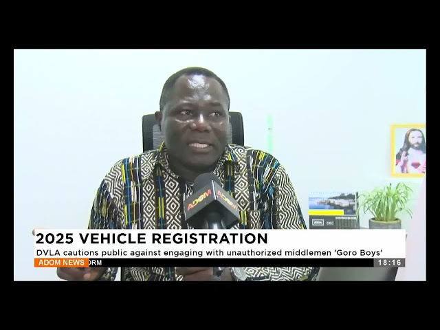 ⁣DVLA cautions public engaging with unauthorized middlemen 'Goro Boys' - Evening News.