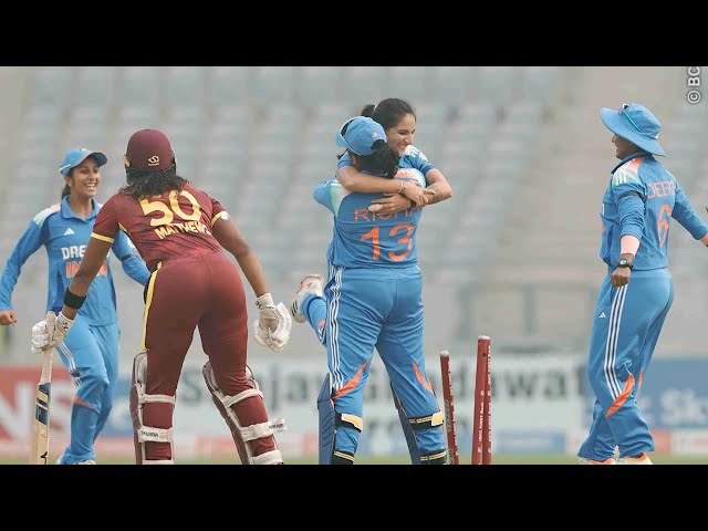 ⁣India Women Whitewash West Indies 3-0