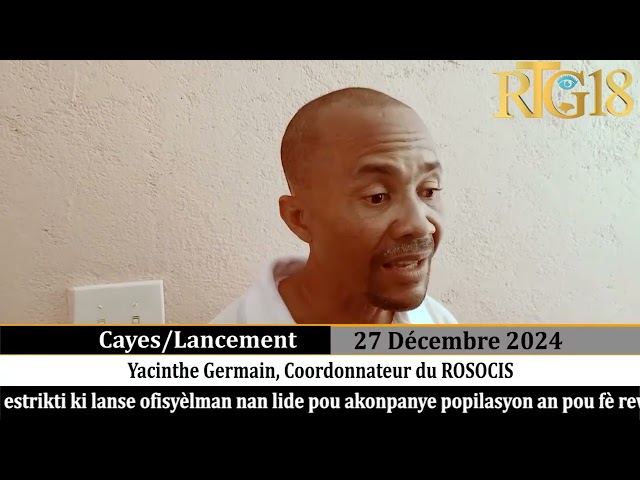 ⁣"Regroupement des organisations de la société civile du Sud" lanse ofisyèlman nan depatman