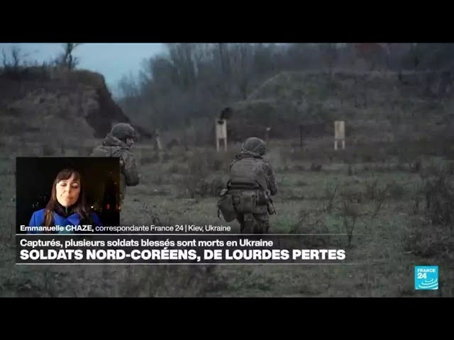 ⁣"Beaucoup de pertes" : plusieurs soldats nord-coréens blessés sont morts en Ukraine, selon