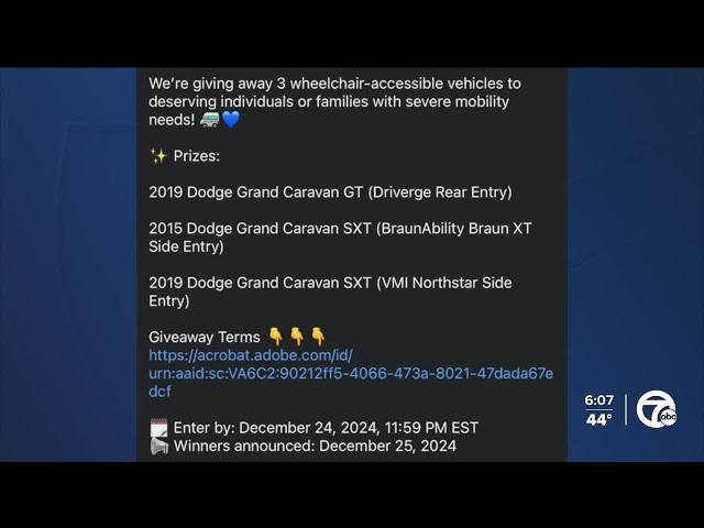 ⁣Farmington Hills man warns about scam targeting those with disabilities