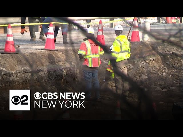 ⁣Mineshaft collapse caused I-80 sinkhole, New Jersey DOT says