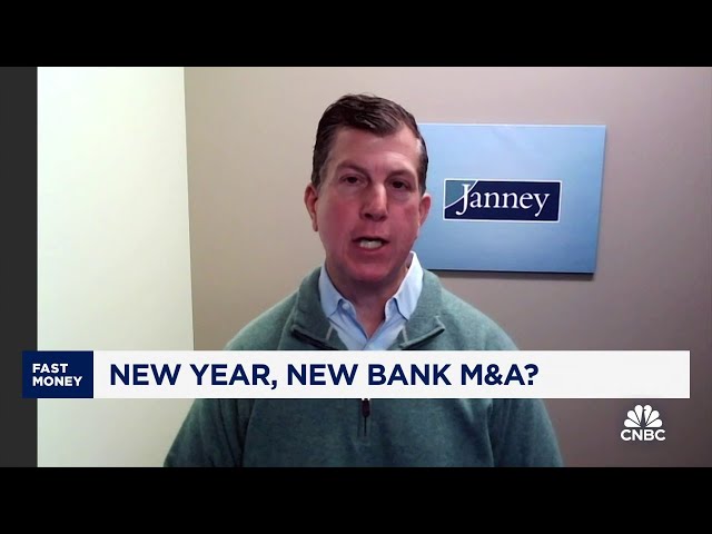 ⁣2025 to be a stronger year for bank M&A activity, says Janney Montgomery Scott’s Marinac