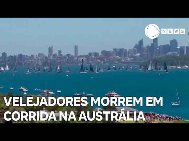 ⁣Velejadores morrem durante corrida de barcos na Austrália