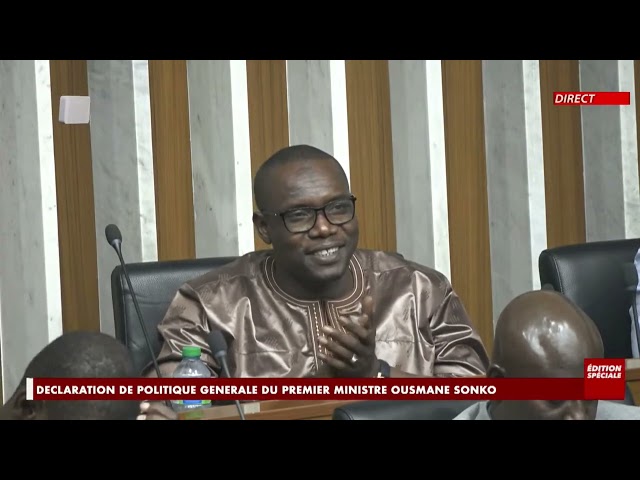 ⁣DPG - dernier passage du premier ministre Ousmane SONKO pour répondre aux députés