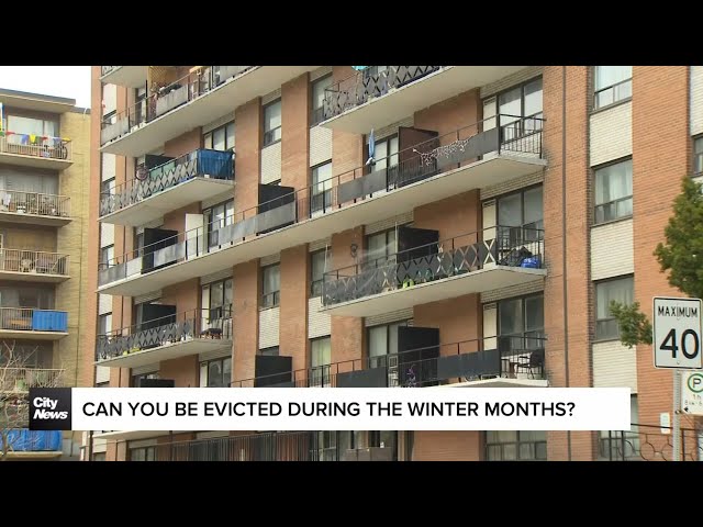 ⁣Can you be evicted in the winter?