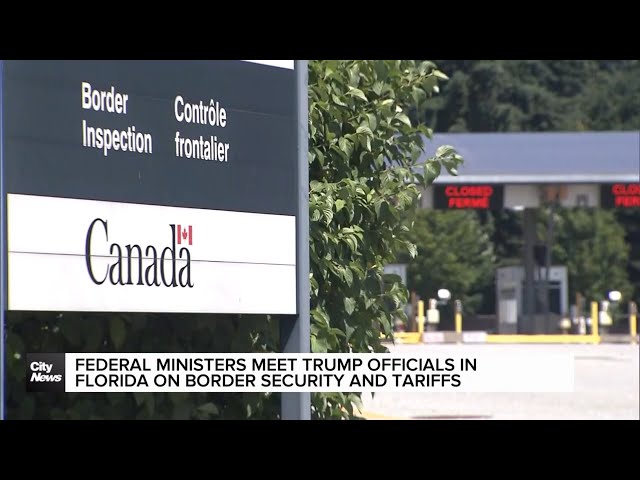 ⁣Federal cabinet ministers meet with Trump officials in Florida