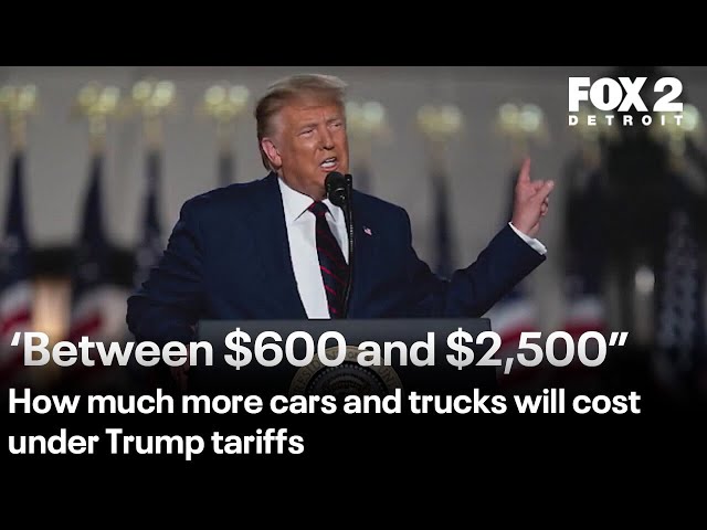 ⁣How Trump's proposed tariffs could impact car prices