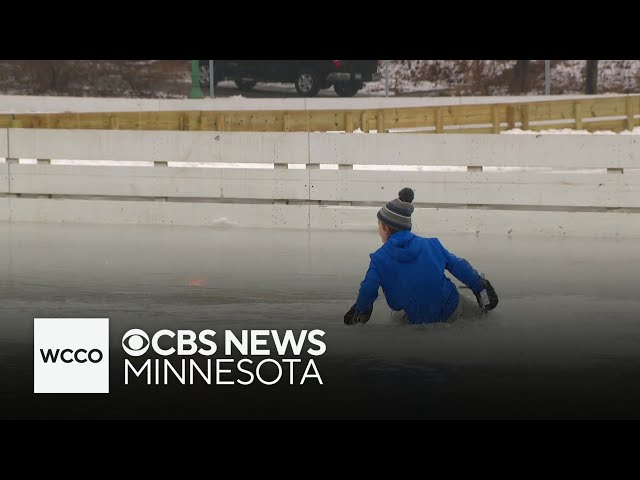 ⁣Rinks are melting after this stretch of warm weather