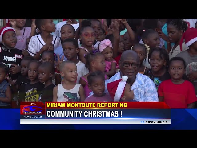 ⁣Castries North Brings Christmas Joy To Remote Communities