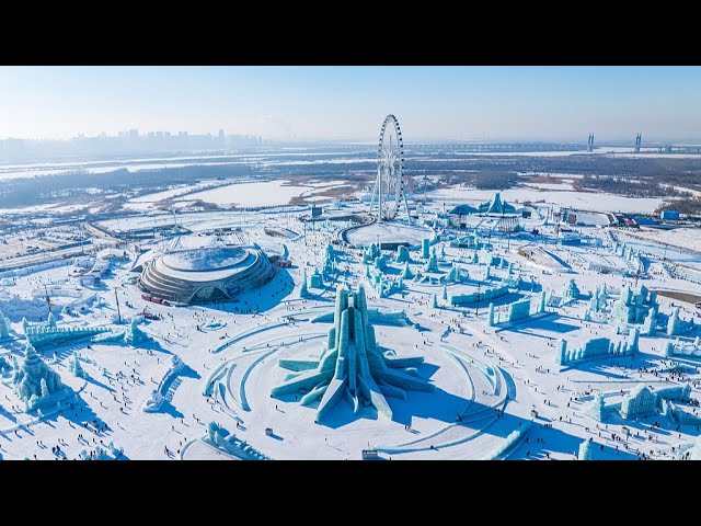 ⁣Live: World's largest ice-and-snow theme park draws visitors to northeast China – Ep. 7