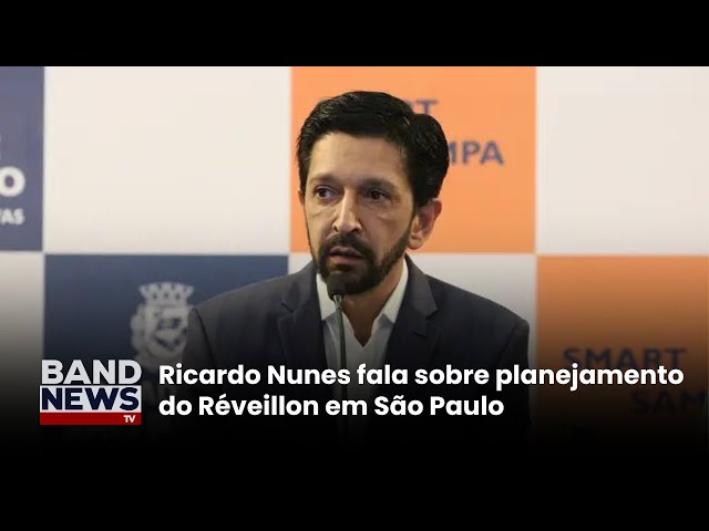 ⁣Prefeito de São Paulo fala sobre réveillon na Paulista | BandNews TV