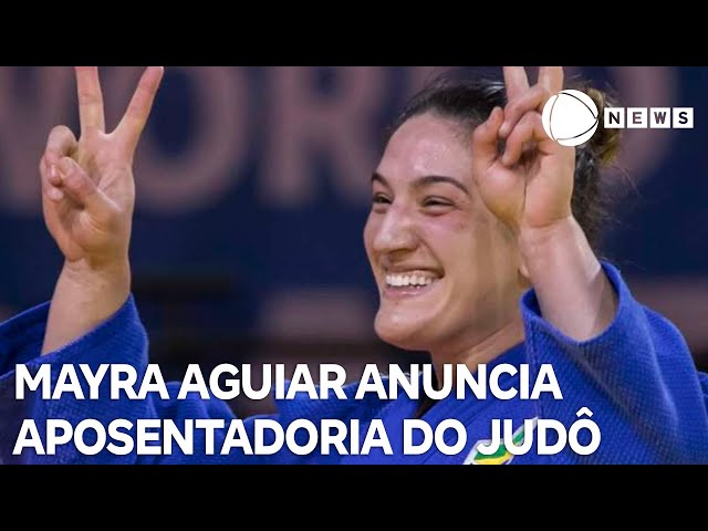 ⁣Mayra Aguiar anuncia aposentadoria do judô aos 33 anos