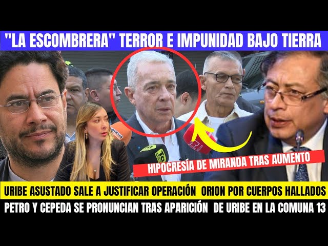 ⁣URIBE DEFIENDE LA OPERACIÓN ORION.PETRO RESPONDE Y CEPEDA SE LAS CANTA.LA HIPOCRESÍA DE MIRANDA