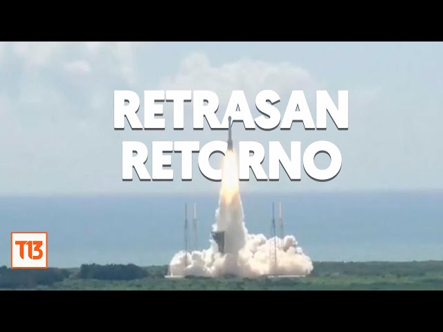 ⁣Nasa retrasa retorno de astronautas varados en el espacio