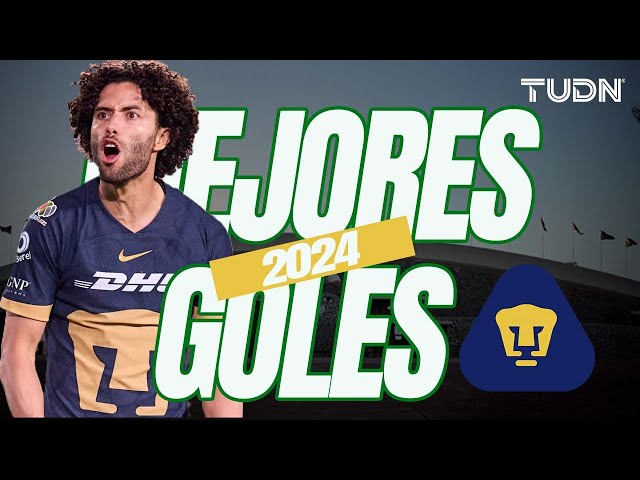 ⁣¡GOLAZOS AZUL Y ORO! Los MEJORES GOLES de Pumas en todo el 2024 | TUDN