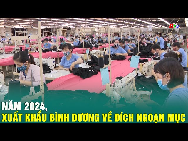 ⁣Năm 2024, xuất khẩu Bình Dương về đích ngoạn mục