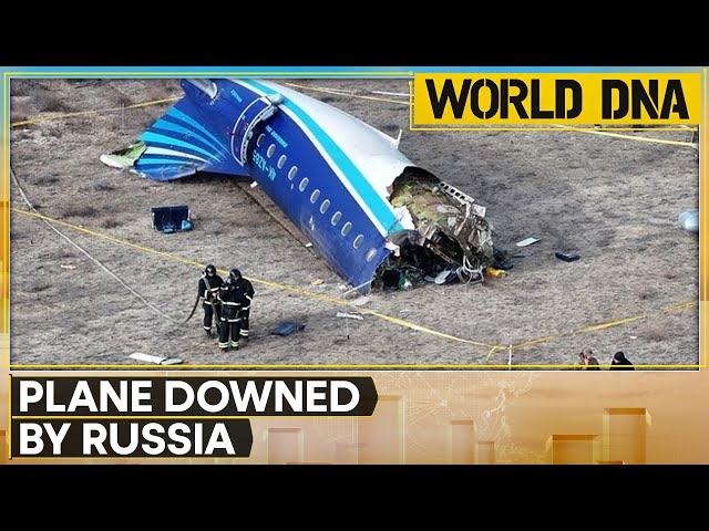 ⁣Azerbaijan Plane Crash: Did Russian Air Defence Down The Plane In Kazakhstan? | World DNA