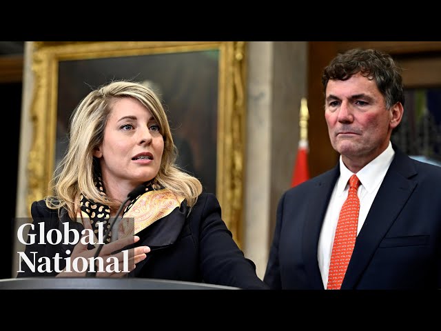 ⁣Global National: Dec. 27, 2024 | Joly, LeBlanc head to Florida to meet Trump aides