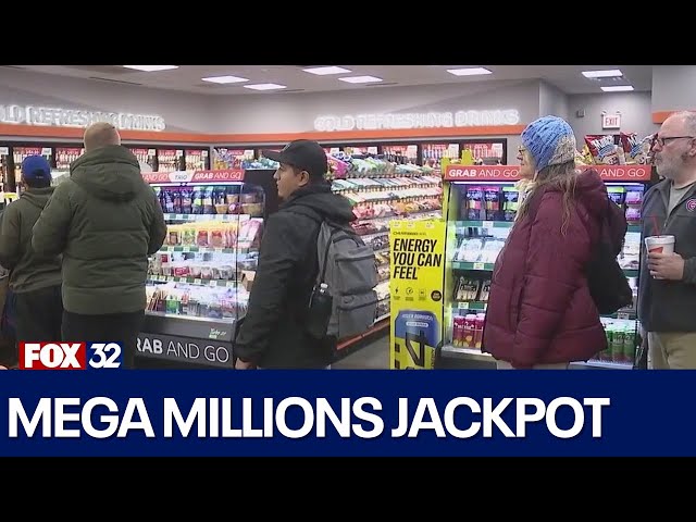 ⁣$1.22 billion Mega Millions jackpot sparks excitement across Chicago