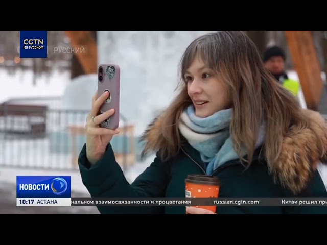 ⁣В Москве проходит международный фестиваль ледовых скульптур