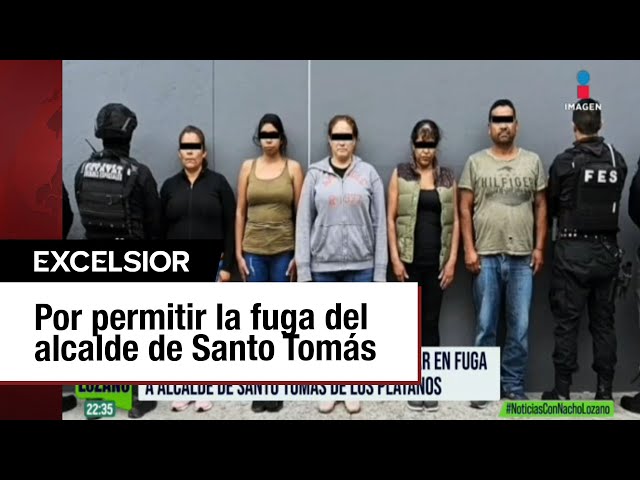 ⁣Procesan a 15 personas por permitir la fuga del alcalde de Santo Tomás, Edomex