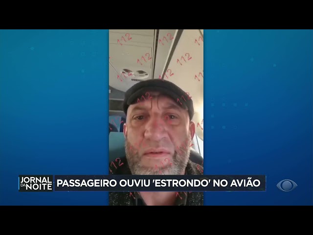 ⁣Passageiro diz que ouviu estrondo antes de avião cair no Cazaquistão