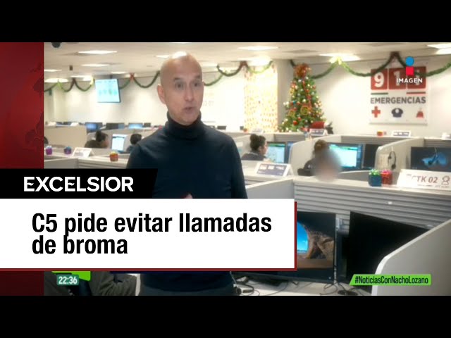 ⁣Más de la mitad de llamadas al C5 CDMX, son de broma o insultos a operadores