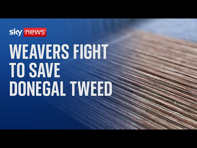 ⁣Ireland's weavers fight to save Donegal tweed from copycat products