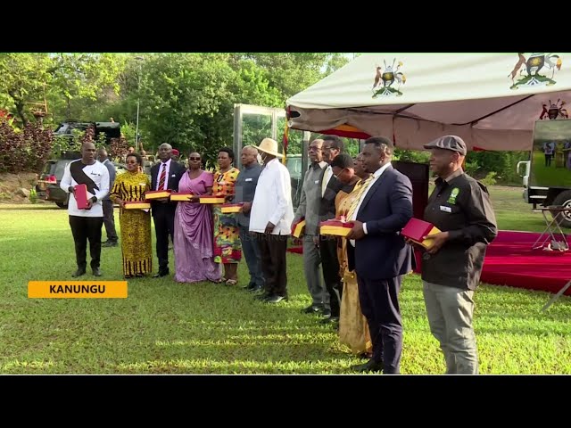 ⁣Museveni in Kanungu for ICOB - Plans for an International Airport in Kanungu announced