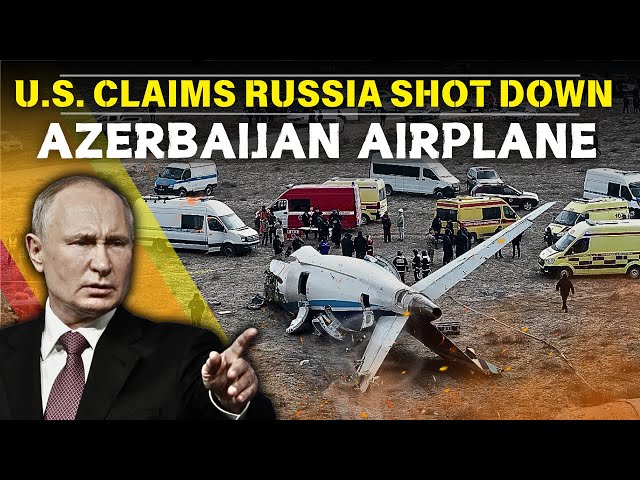 ⁣Kazakhstan Crash: US Claims Russia’s Anti-Aircraft System Shot Down Azerbaijan Flight | WION LIVE