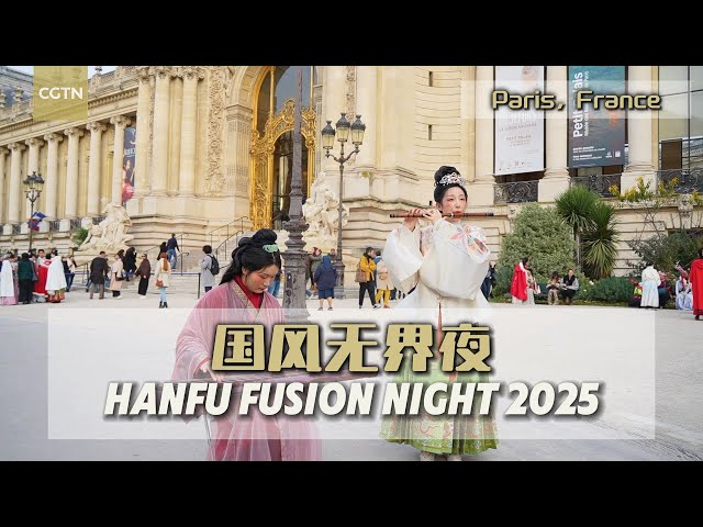 ⁣Hanfu Fusion Night 2025 : Paris, capitale de la mode revêt le Hanfu pour accueillir 2025