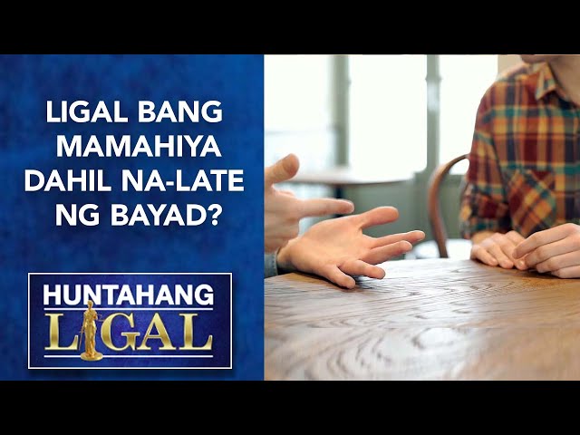 ⁣Ano ang legal action kung binabantaan sa utang?