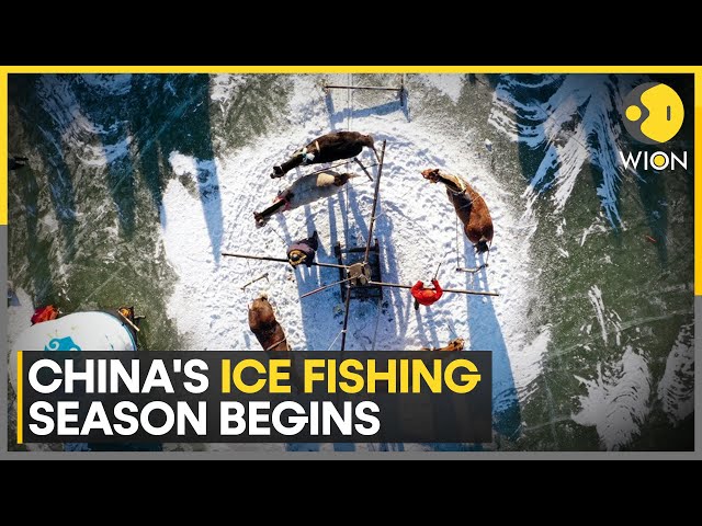 ⁣China's Northernmost Province Kicks Off Ice Fishing Season | World News | WON