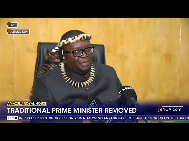 ⁣AmaZulu Royal House | Traditional Prime Minister removed