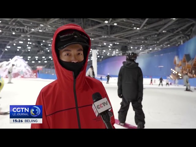 ⁣Chine : les stations de ski couvertes attirent les amateurs de sports d'hiver