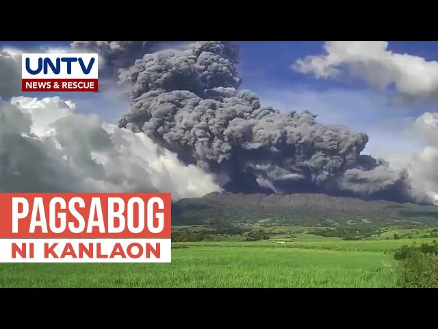 Malakas na pagputok ng Mt. Kanlaon ikinabigla ng mga residente